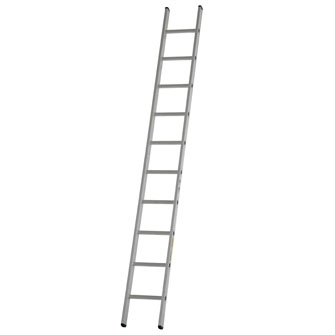 Single straight fire brigade ladder