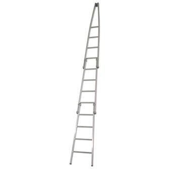 Haca aluminium pointed ladder