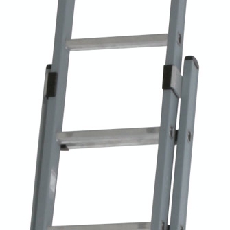 Two piece push up ladder