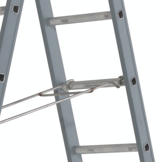 Two piece push-up combination ladder