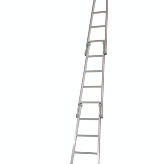 Haca aluminium pointed ladder